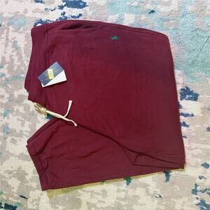 Polo Ralph Lauren Burgundy Sweatpants Men's 3XB Drawstring